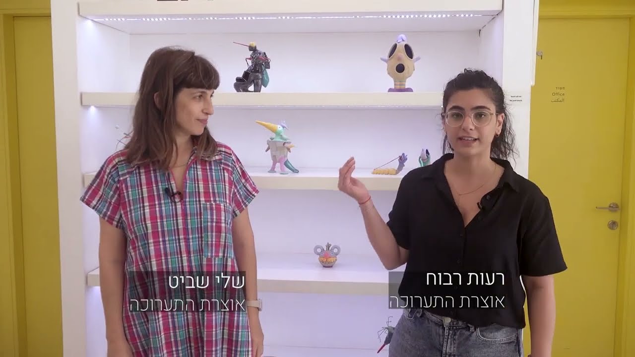 שיח גלריה בתערוכה דג-ענן / מורן זיגרון ויוליה צוקרמן, תערוכה בבית בנימיני