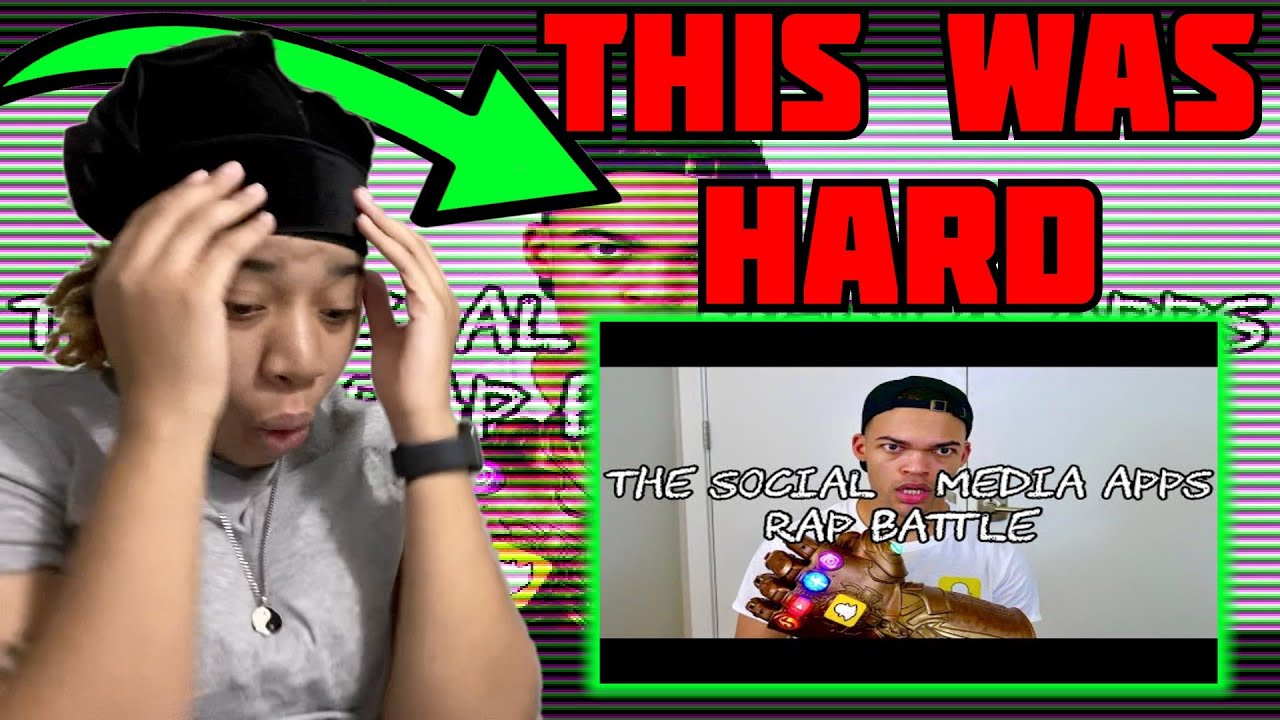 Kyle Exum - The Social Media Apps Rap Battle | REACTION
