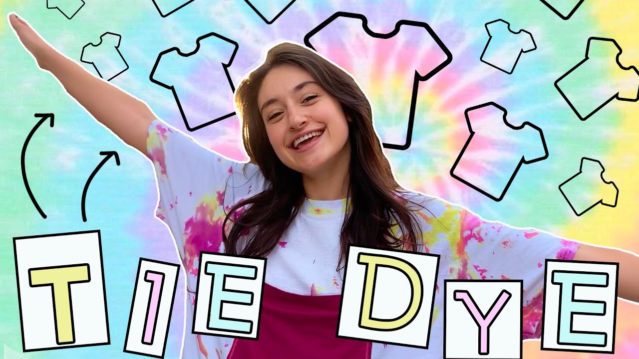 Je TIE DYE plein de CHANDAILS