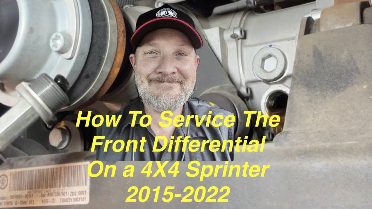 How to Service the Front Differential on a 4x4 Mercedes Sprinter (2015–2022)