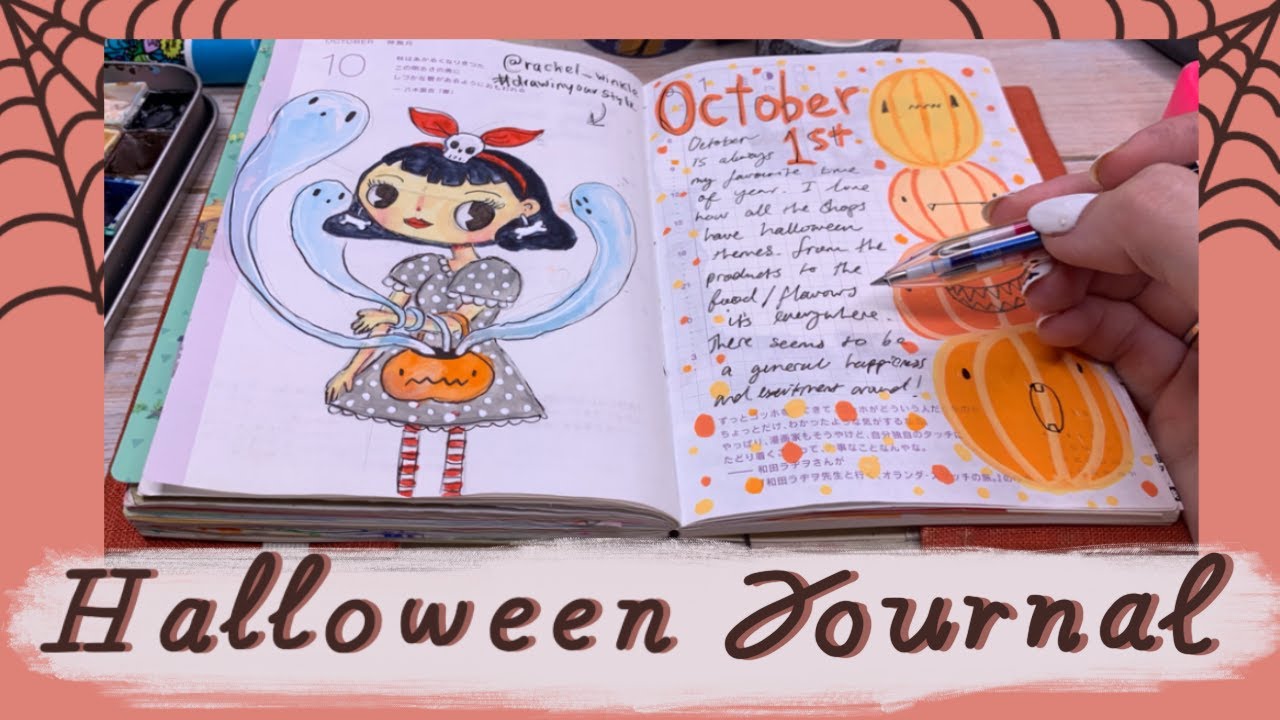 Halloween Journal || Hobonichi Techo Avec