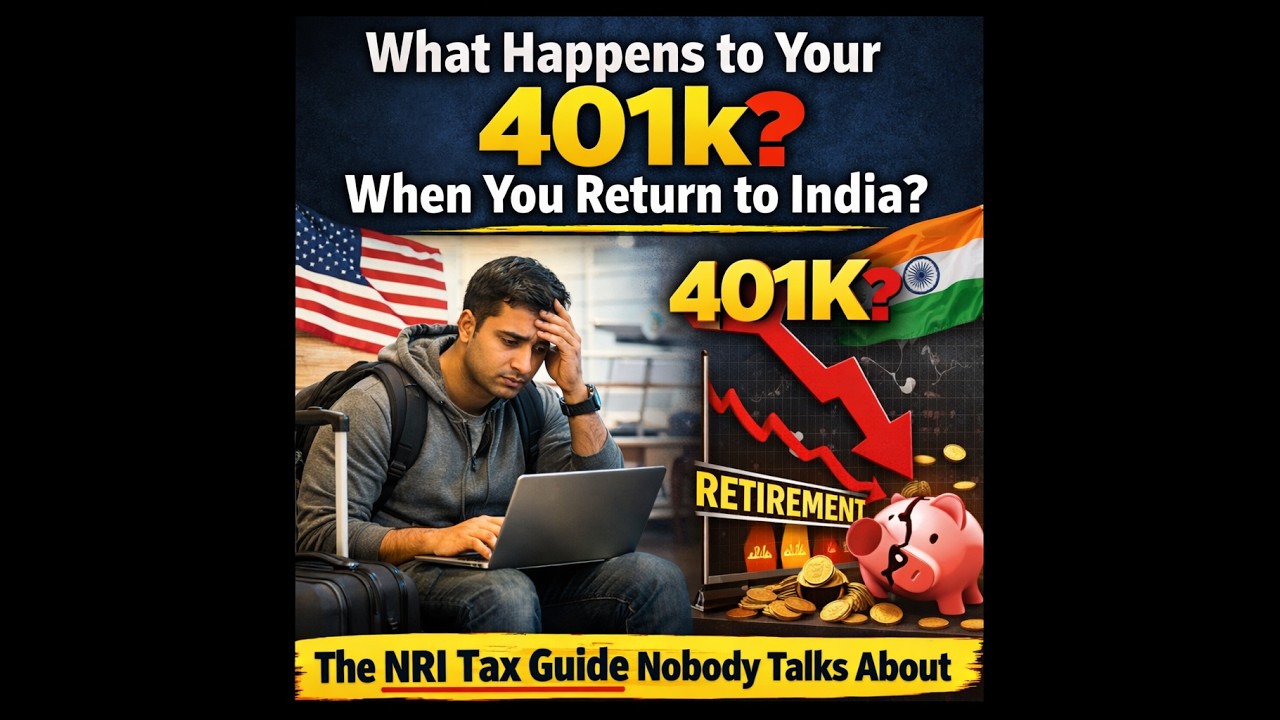 What Happens to Your 401k When You Return to India? The NRI Tax Guide Nobody Talks About