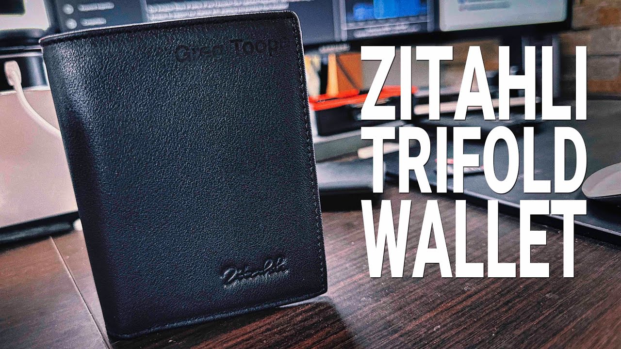 Zitahli TriFold Leather Wallet. A Great Gift
