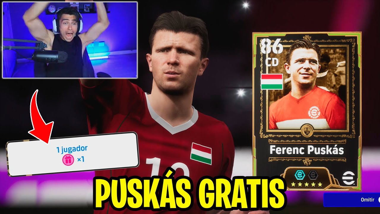 ME SAQUÉ A PUSKÁS CON UN TIRO GRATIS EN EL EFOOTBALL 😱😱