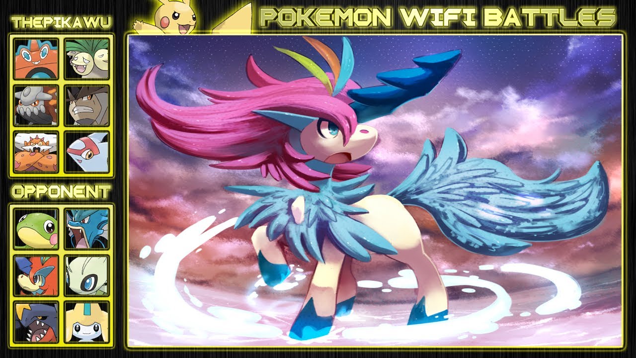 Keldeo Resolute's Destruction! (Pokemon Black and White OU Wifi Battle)
