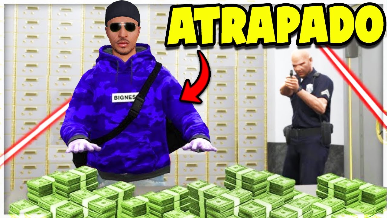 Hacemos un ROBO que Sale Mal en GTA RP