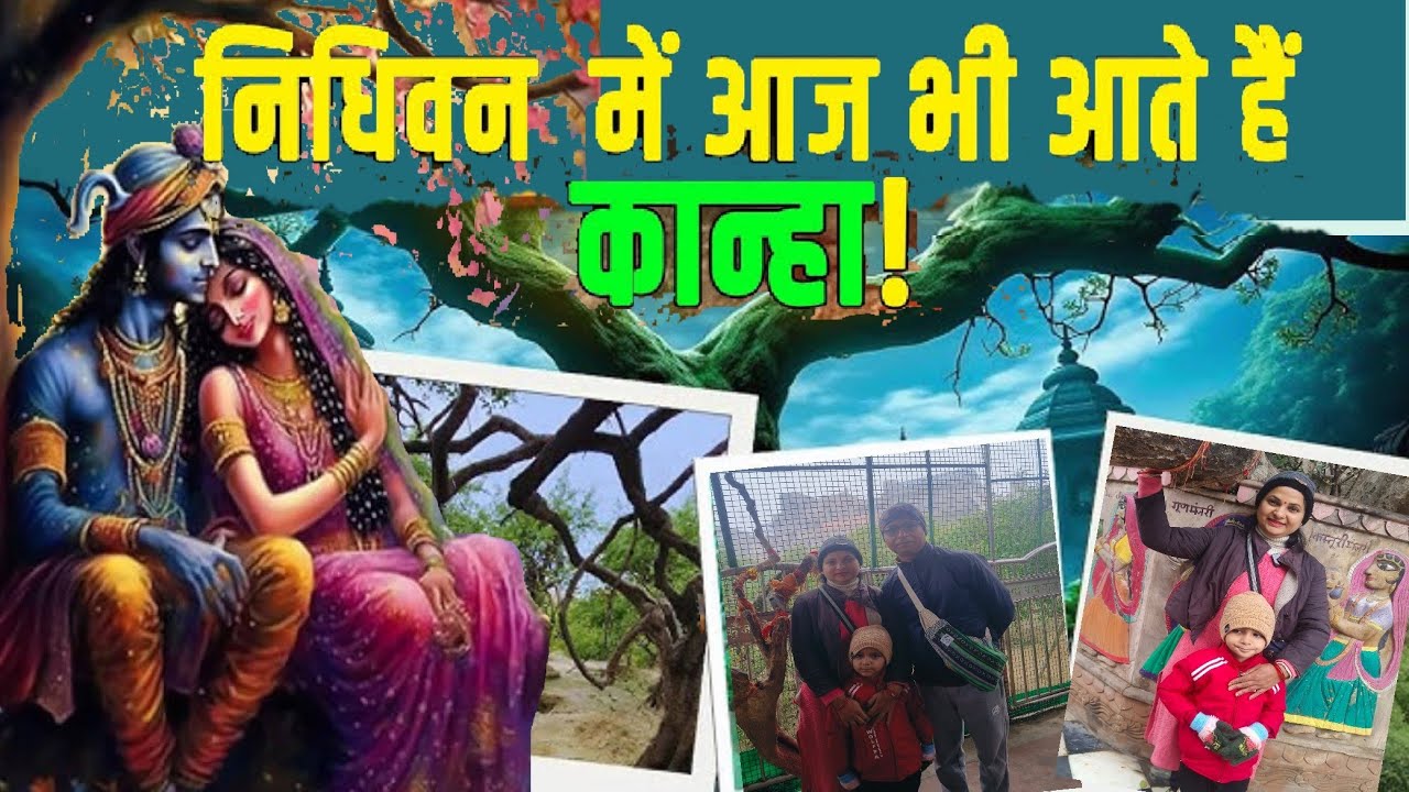 Vrindavan tourist Places || Nidhi Vaan, Vrindavan || Vrindavan Vlogs #Vrindavan