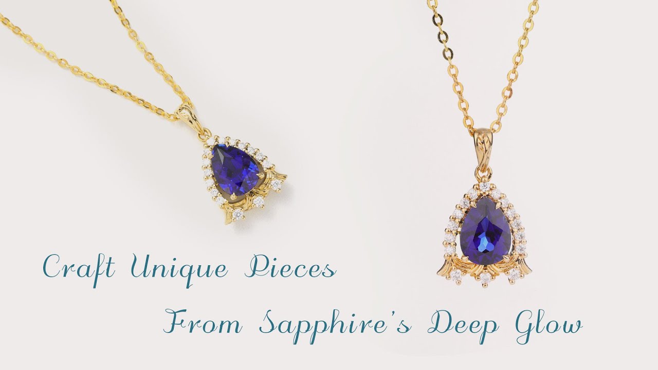 Handcrafted Sapphire Necklace | Artisan Jewelry Making Process