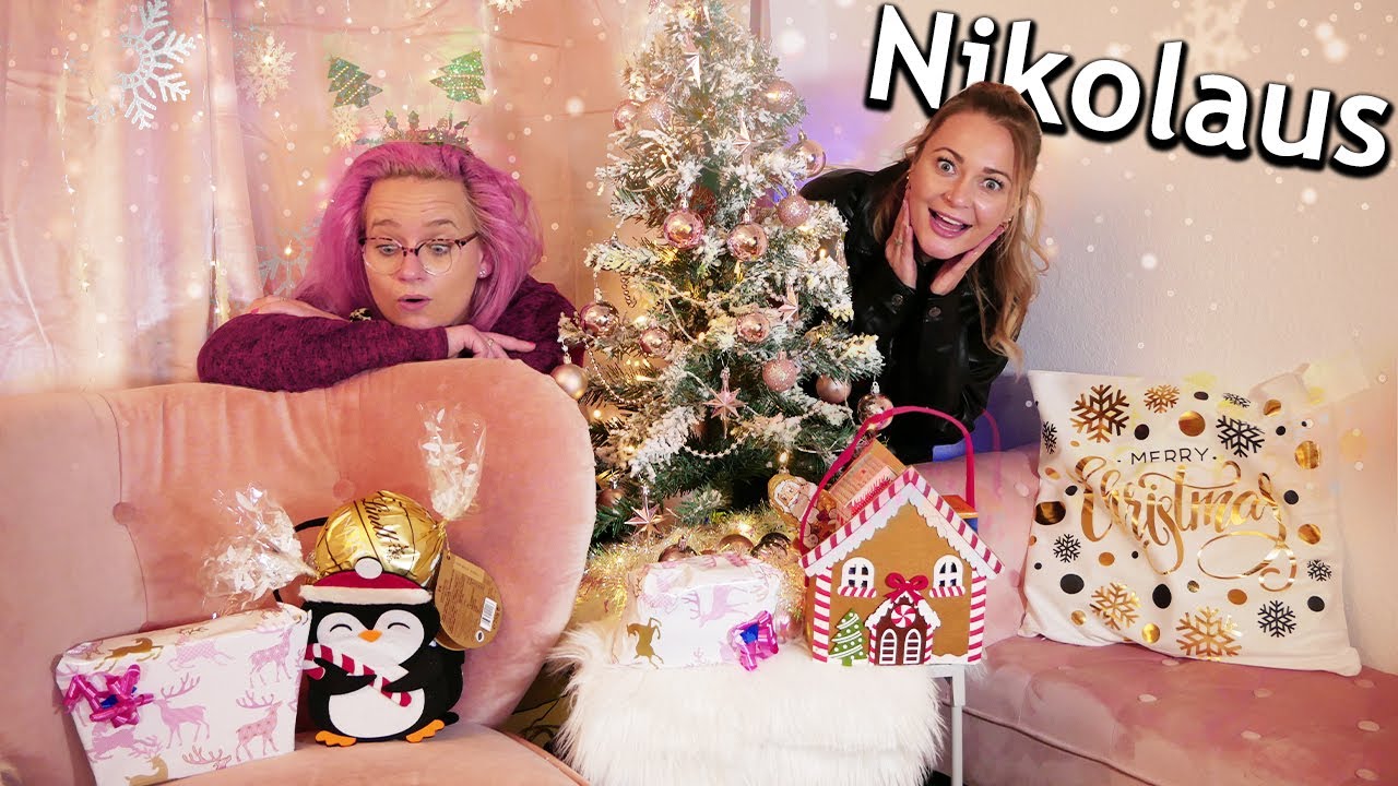 NIKOLAUS TAUSCHPAKET! Geschenke für Eva & Bianca!