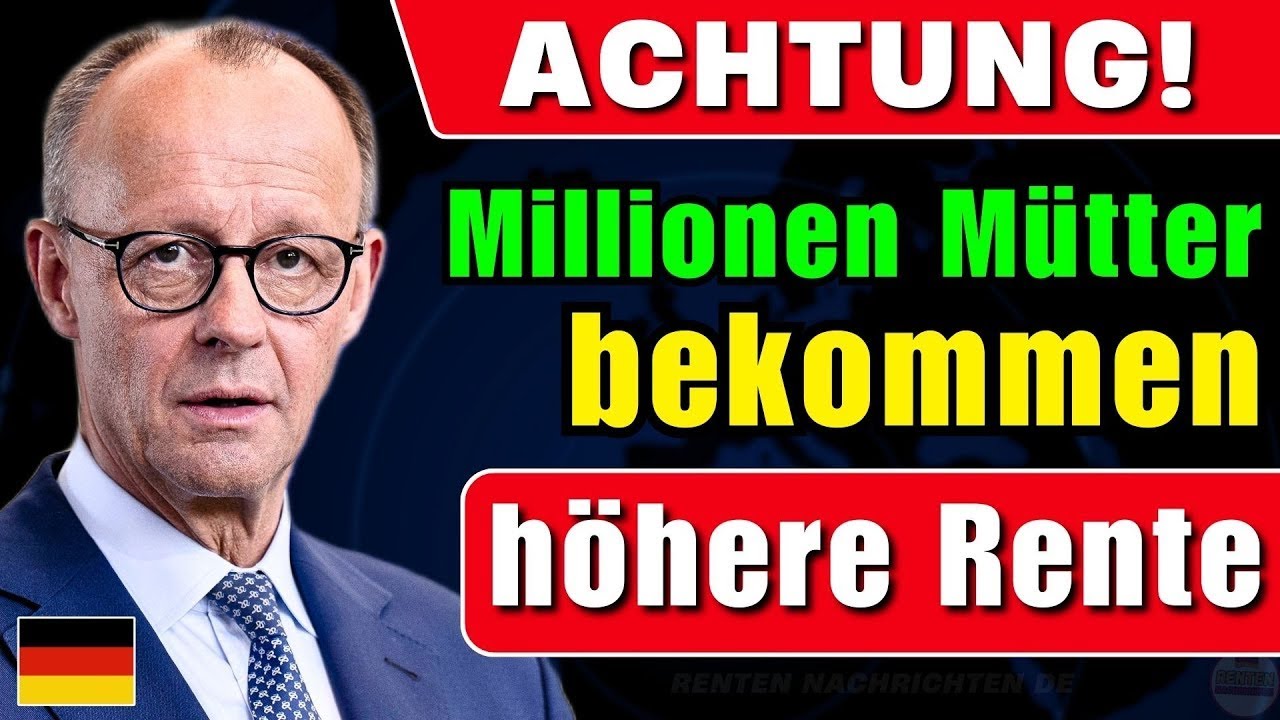 📢 Offiziell beschlossen: Mütterrente 3 startet – höhere Rente für über 10 Millionen Mütter