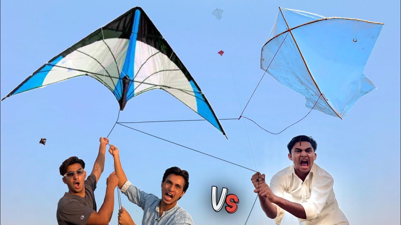 Sparrow Kite Vs Gudda Kite Cutting Challenge 