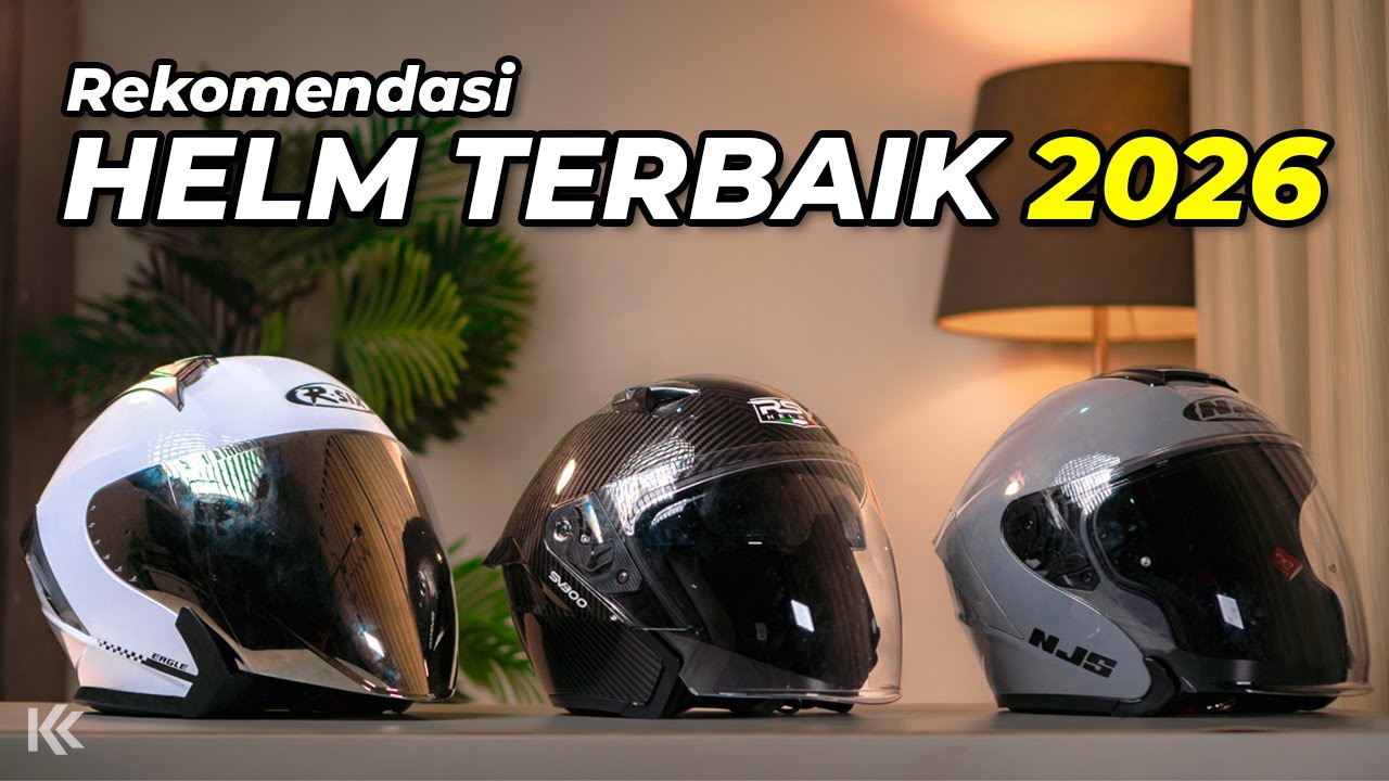 7 Rekomendasi HELM HALF FACE TERBAIK 2025 Harga MURAH Auto GANTENG !!