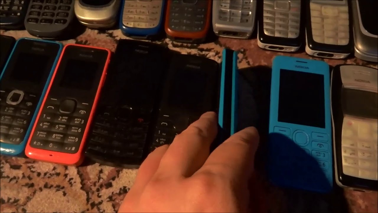Моя коллекция телефонов Nokia