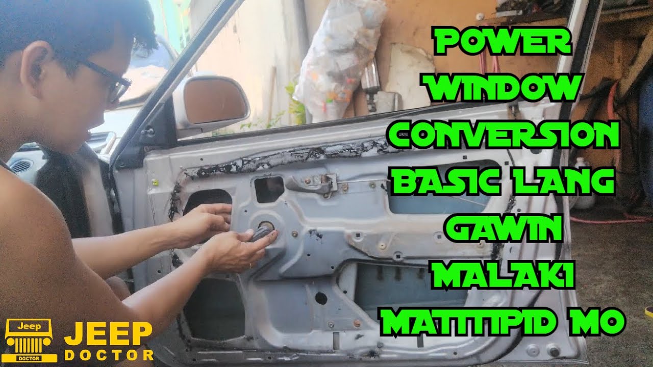 POWER WINDOW CONVERSION - Very EASY lang gawin