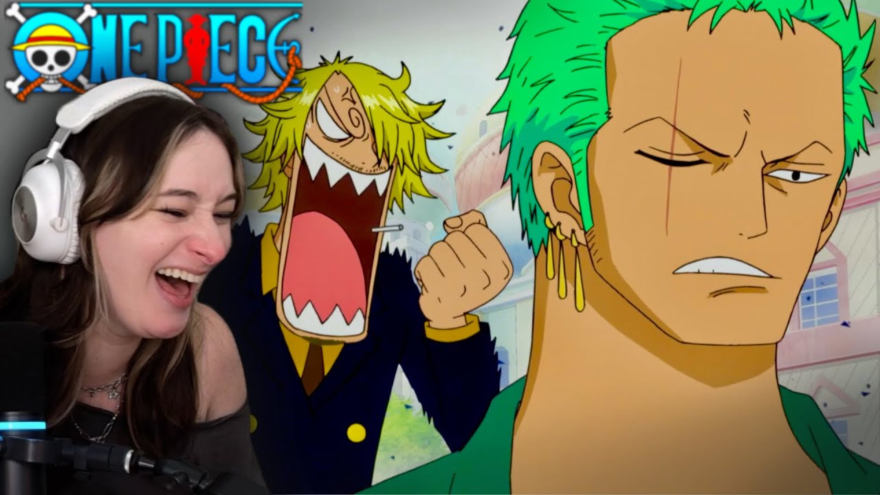Воссоединение Зоро и Санджи 💛💚🫣 || Реакция на 517 серию One Piece