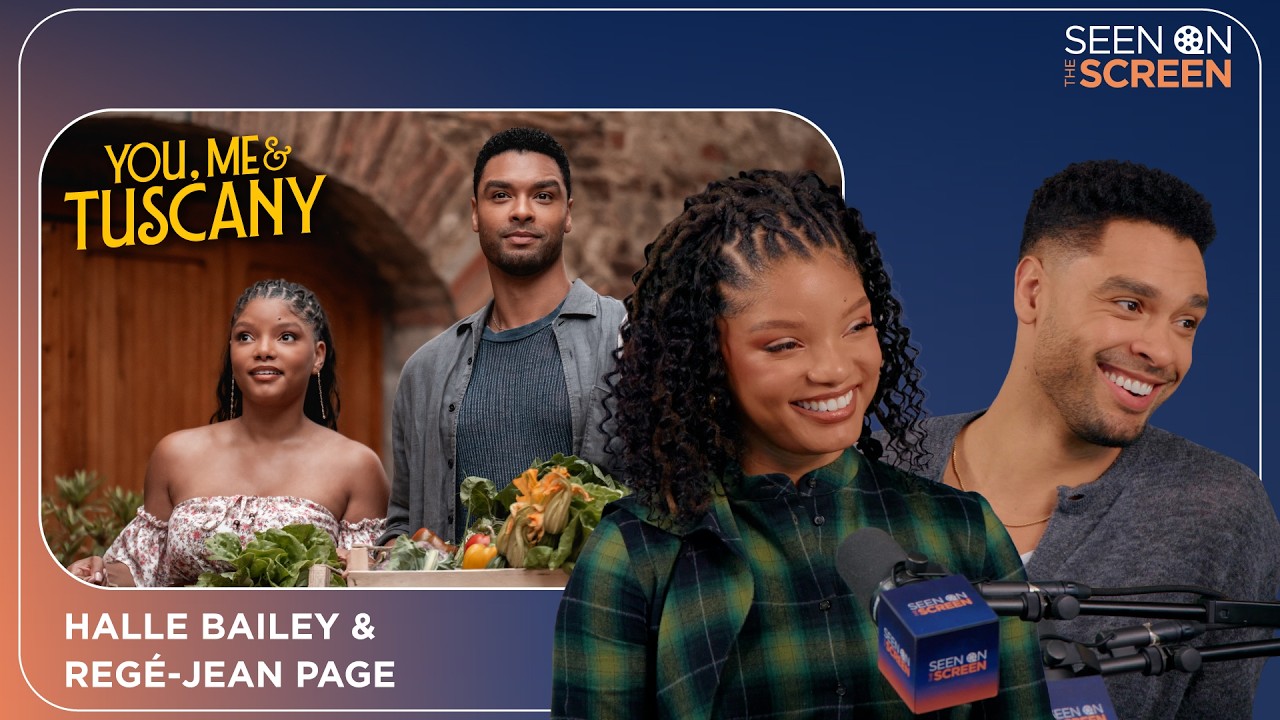 Halle Bailey and Reg&eacute;-Jean Page Take Us to Italy in You, Me & Tuscany