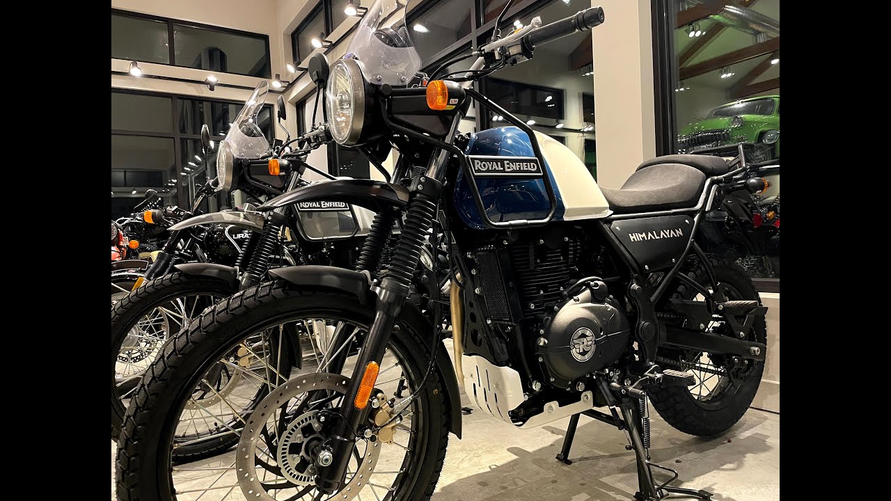 2021 Royal Enfield Himalayan Lake Blue (US Spec)