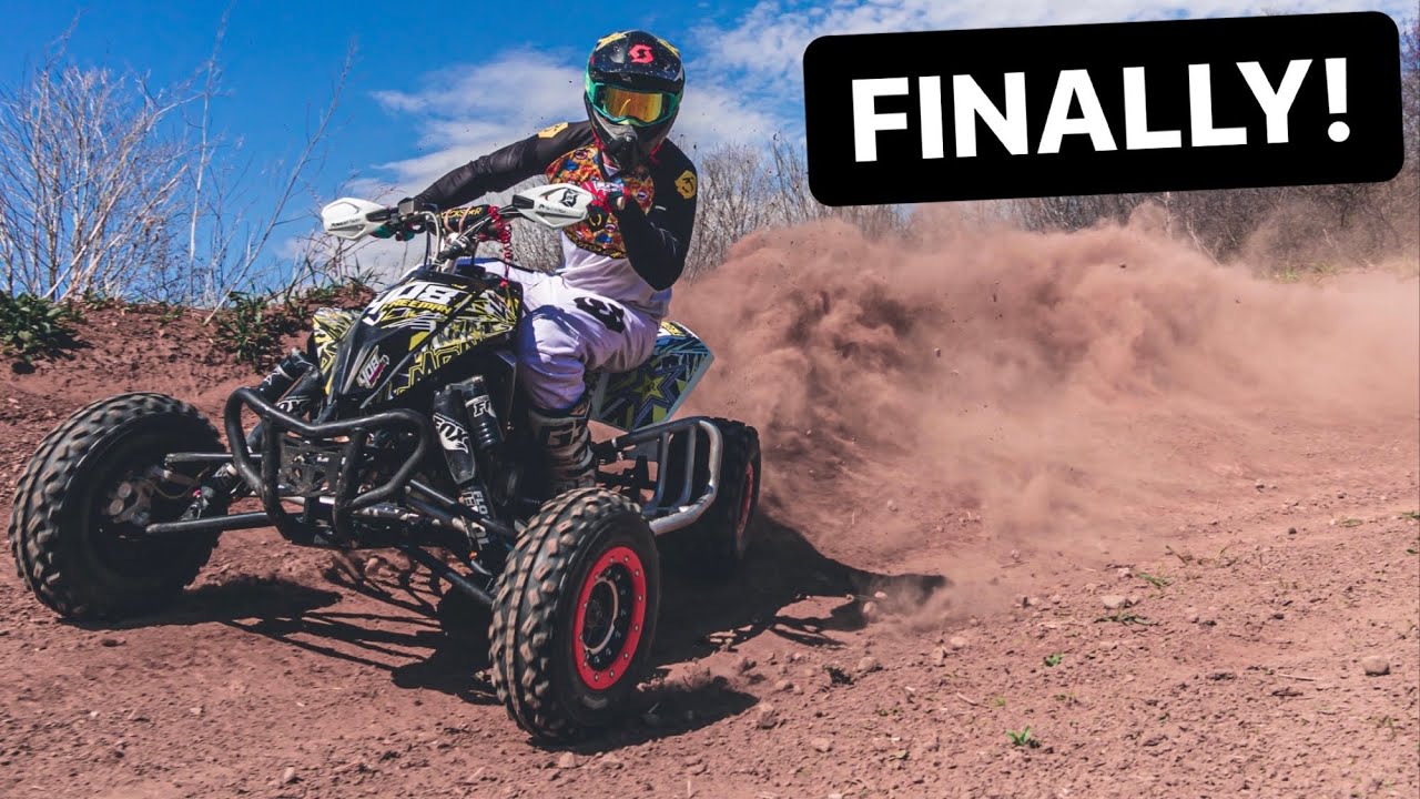 KTM 450 SX QUAD Riding!