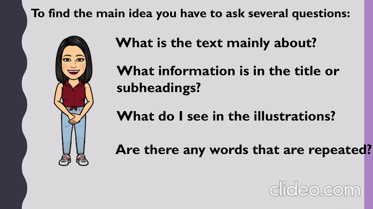 Main Idea and Supporting Details | Grade 5