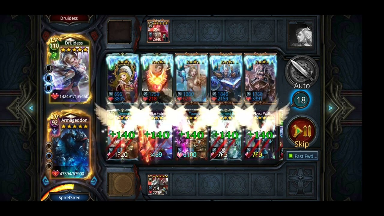 Beating level 15-12 hard in Deck Heroes!