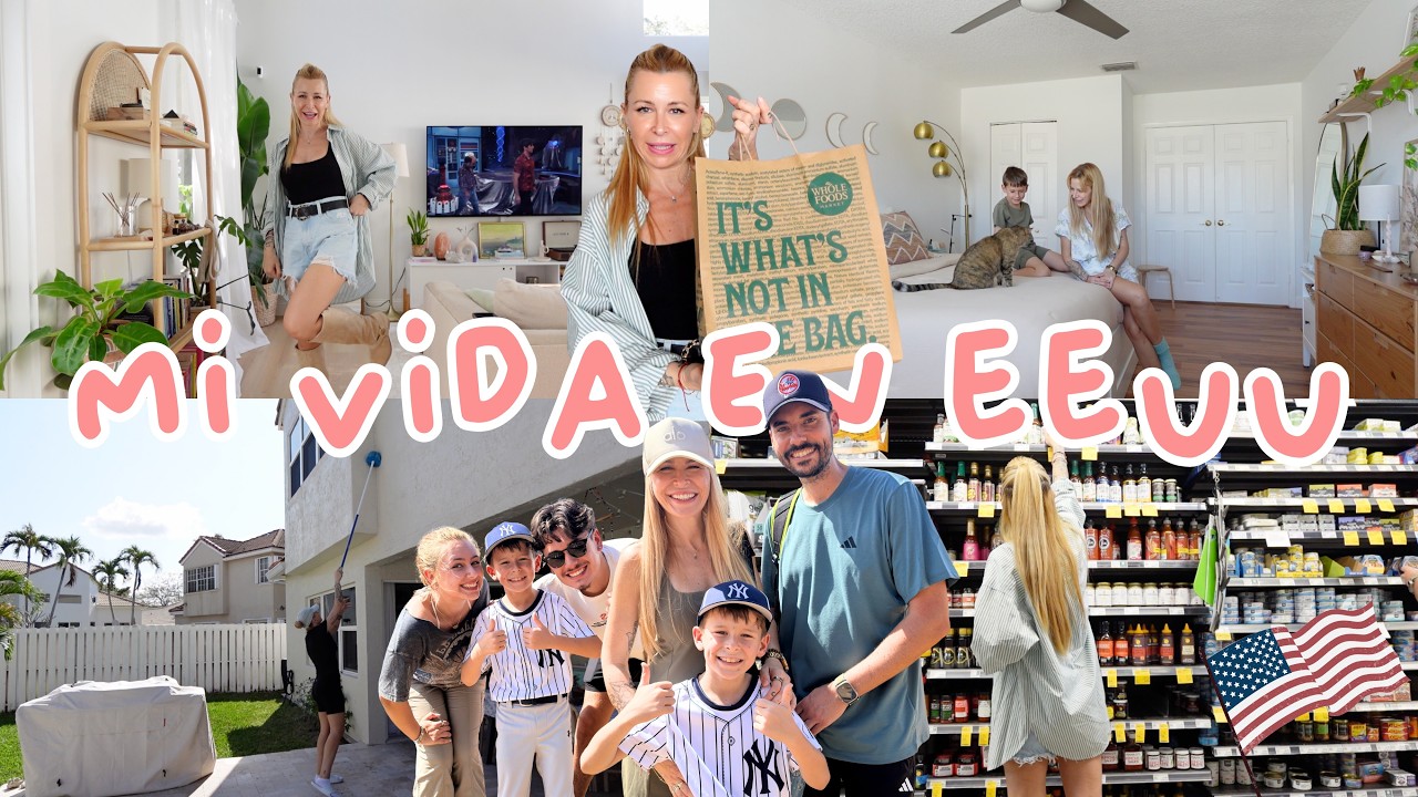 3 DÍAS CONMIGO | Así es vivir siendo ESPAÑOLES en ESTADOS UNIDOS 🇺🇸 esto está VIRAL en USA!  | VLOG