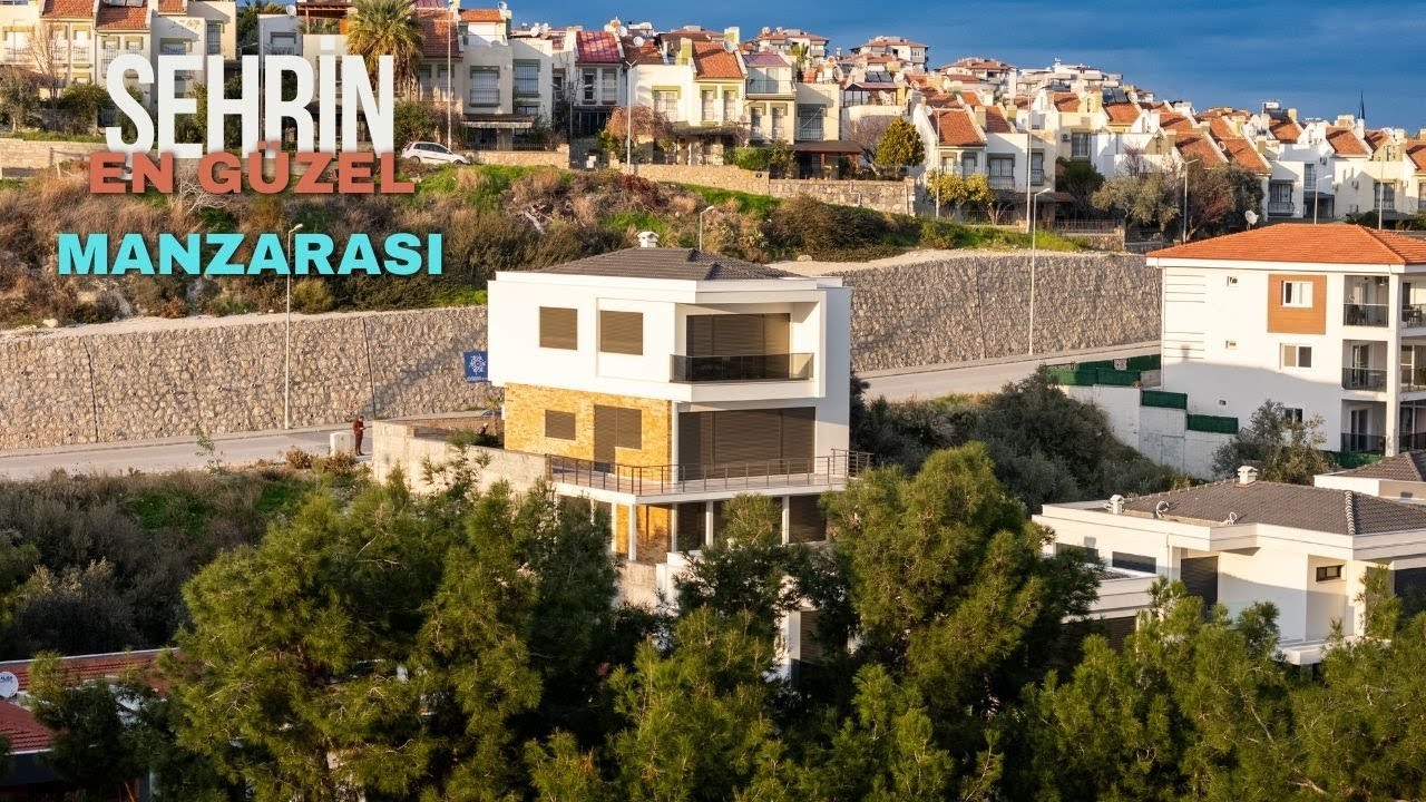 Kuşadası Kadınlar Denizinde Şehrin En Güzel Manzarasına Uyanacağınız Satılık Villa #191