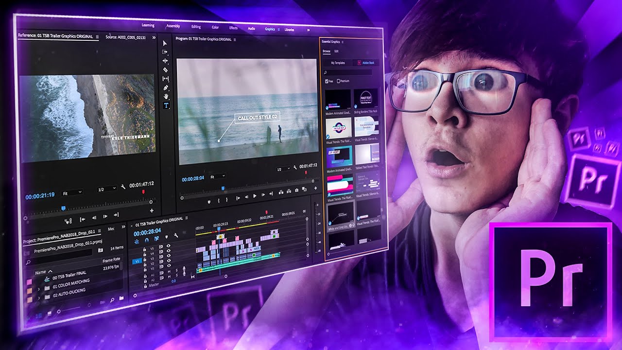JAK MONTOWAĆ W PREMIERE PRO?
