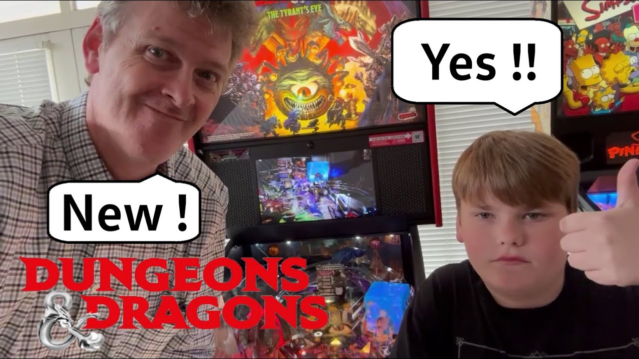 NEW 😱Dungeons & Dragons 🐉 Premium Pinball Machine - Full Game Unboxing 📦