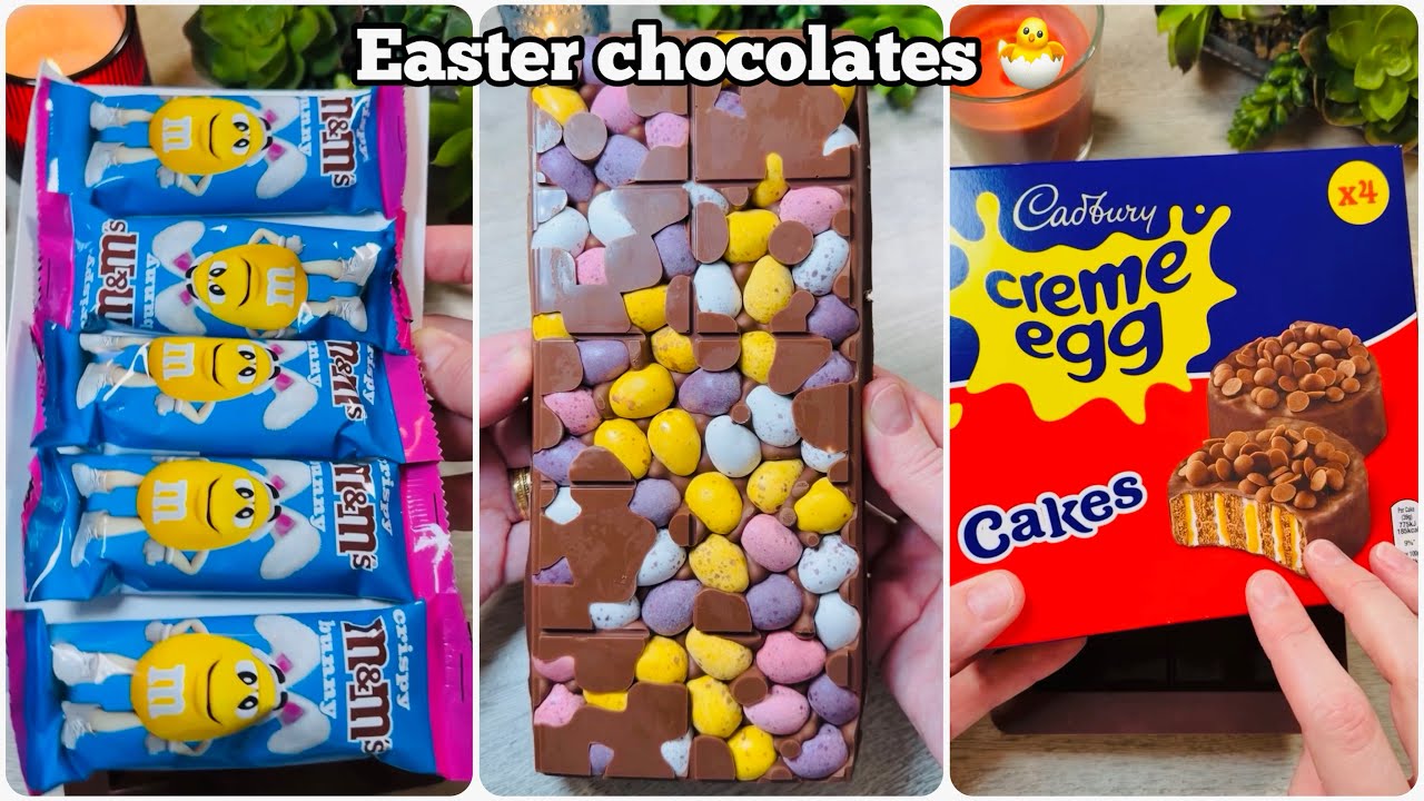 I Love Easter Eggs🐣But I love Easter egg chocolate more!😍 3 variations of Easter chocolates for you!