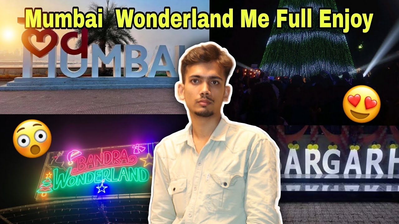 Mumbai Wonderland Me Full Masti ll  Bandra Wonderland Ka Maza Sab Se Alag...
