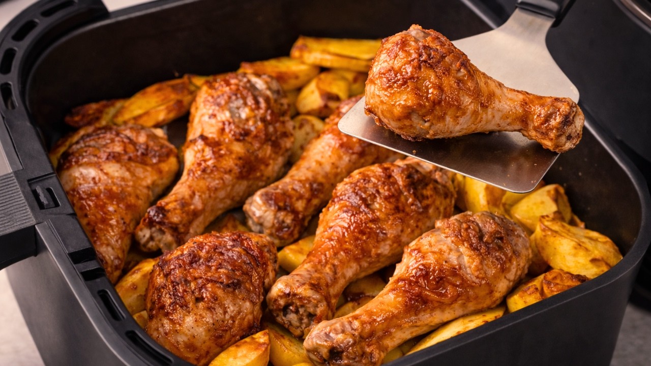 Super Juicy Air Fryer Chicken Drumsticks – Easy and Delicious!