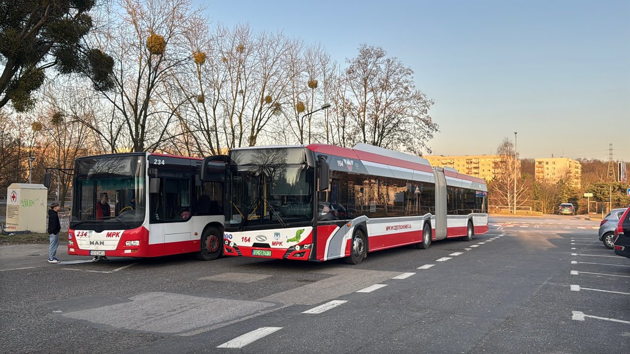 NOWY Solaris Urbino 18 IV electric #164 MPK Częstochowa @ 22