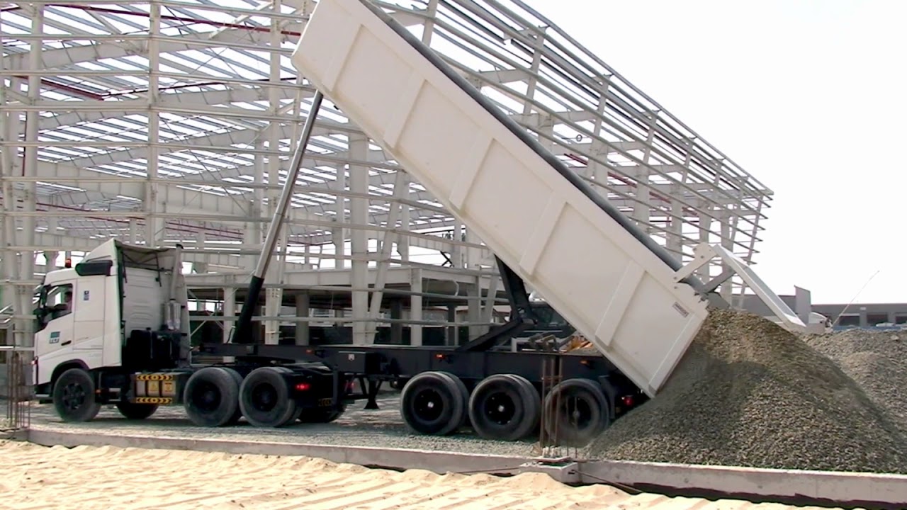 Bion Tipper Trailer Demo