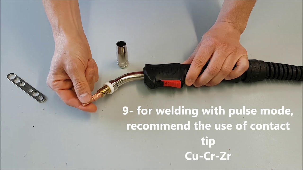 Change liner MIG torch aluminum