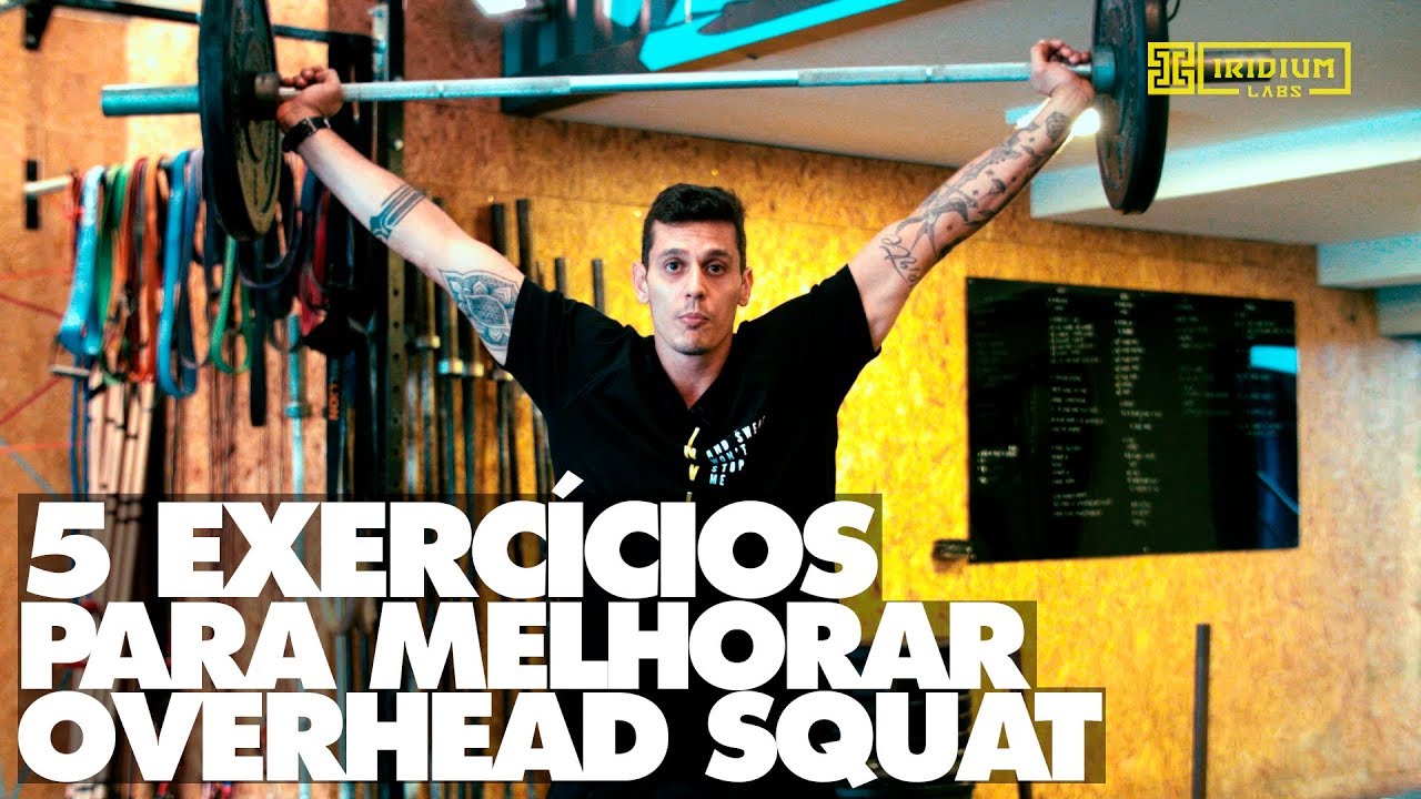 Tutorial do Hamoy: 5 exercícios para você melhorar o overhead squat