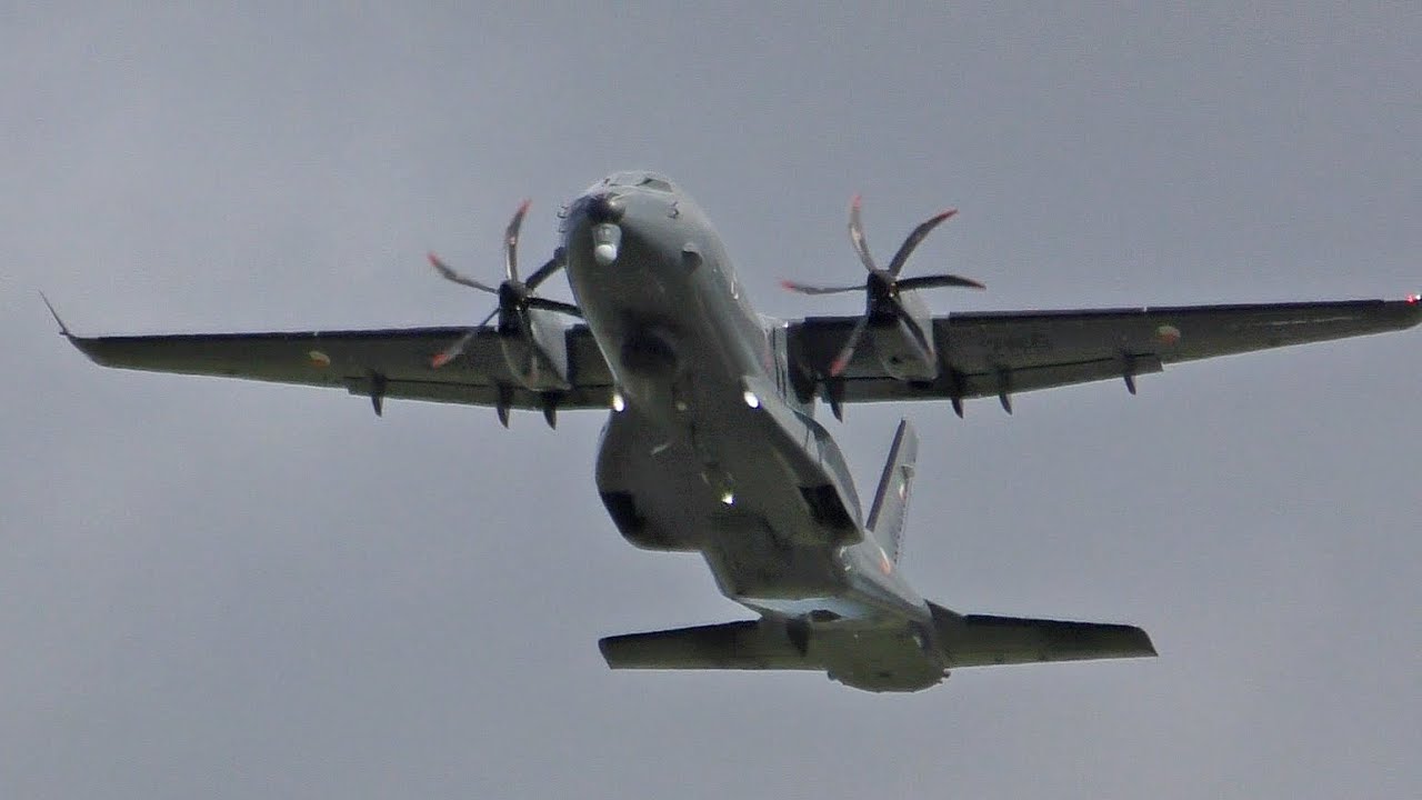 TRAINING Flight Irish Air Corps CASA C-295MPA Persuader 285 at Newcastle Airport