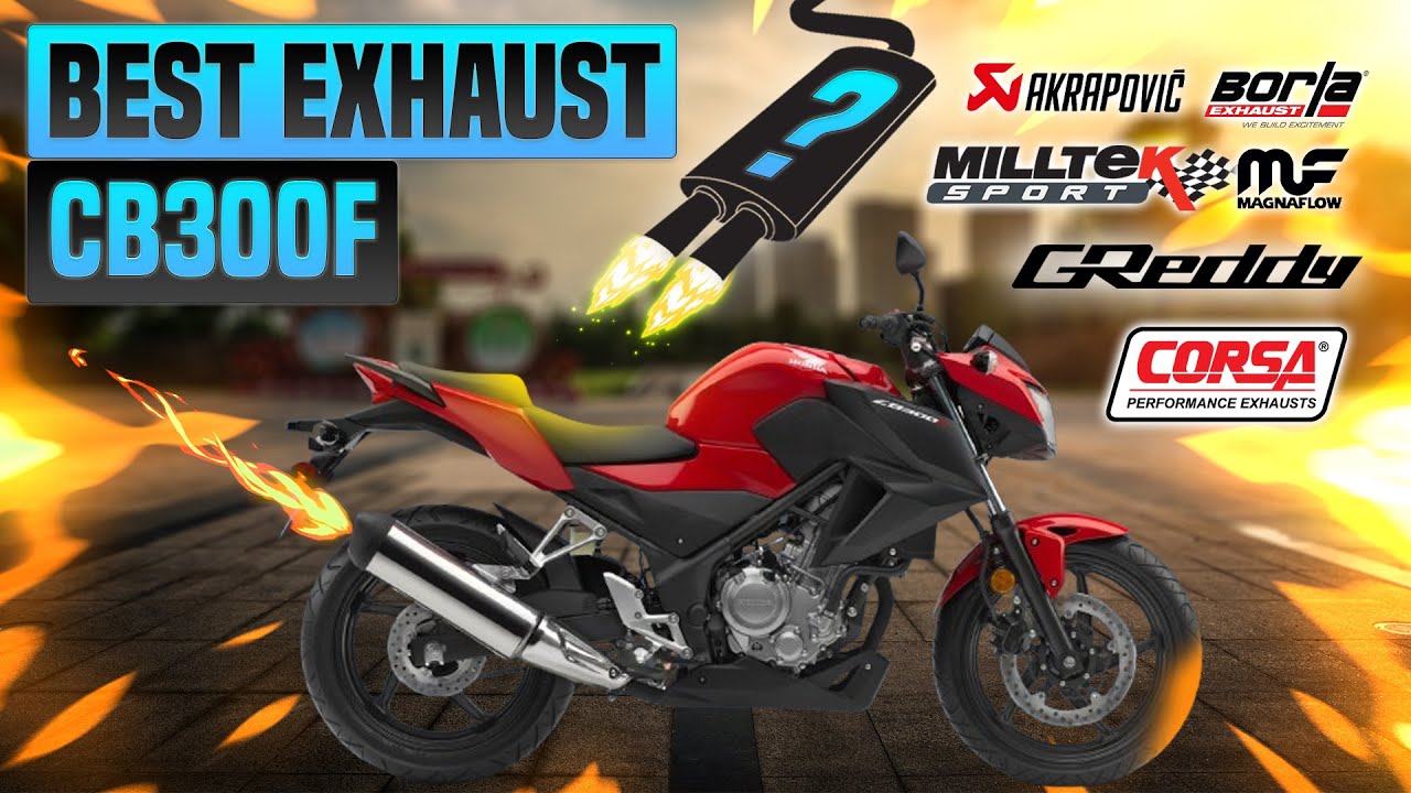 Honda CB300F Exhaust Sound🔥Akrapovic,Coffman's,Hurricane Evolution,MGP,TBR,M4,Yoshimura