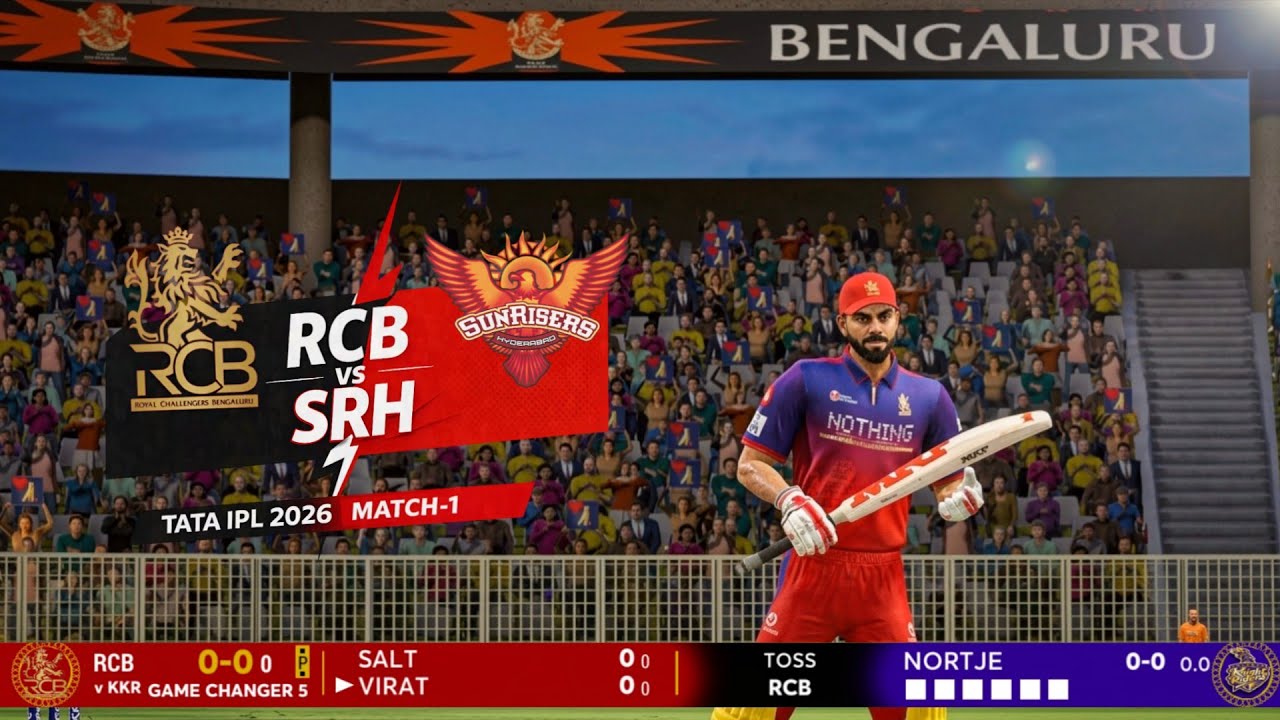 TATA IPL 2026 | MATCH - 1 | RCB🦁vs SRH🦅