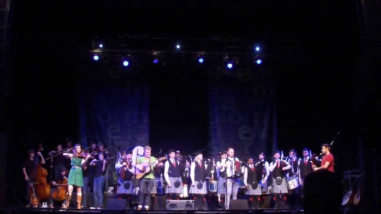 Mingulay Boat Song by Gaelic Storm with Tucson & District Pipe Band & Gilbert Fiddlers