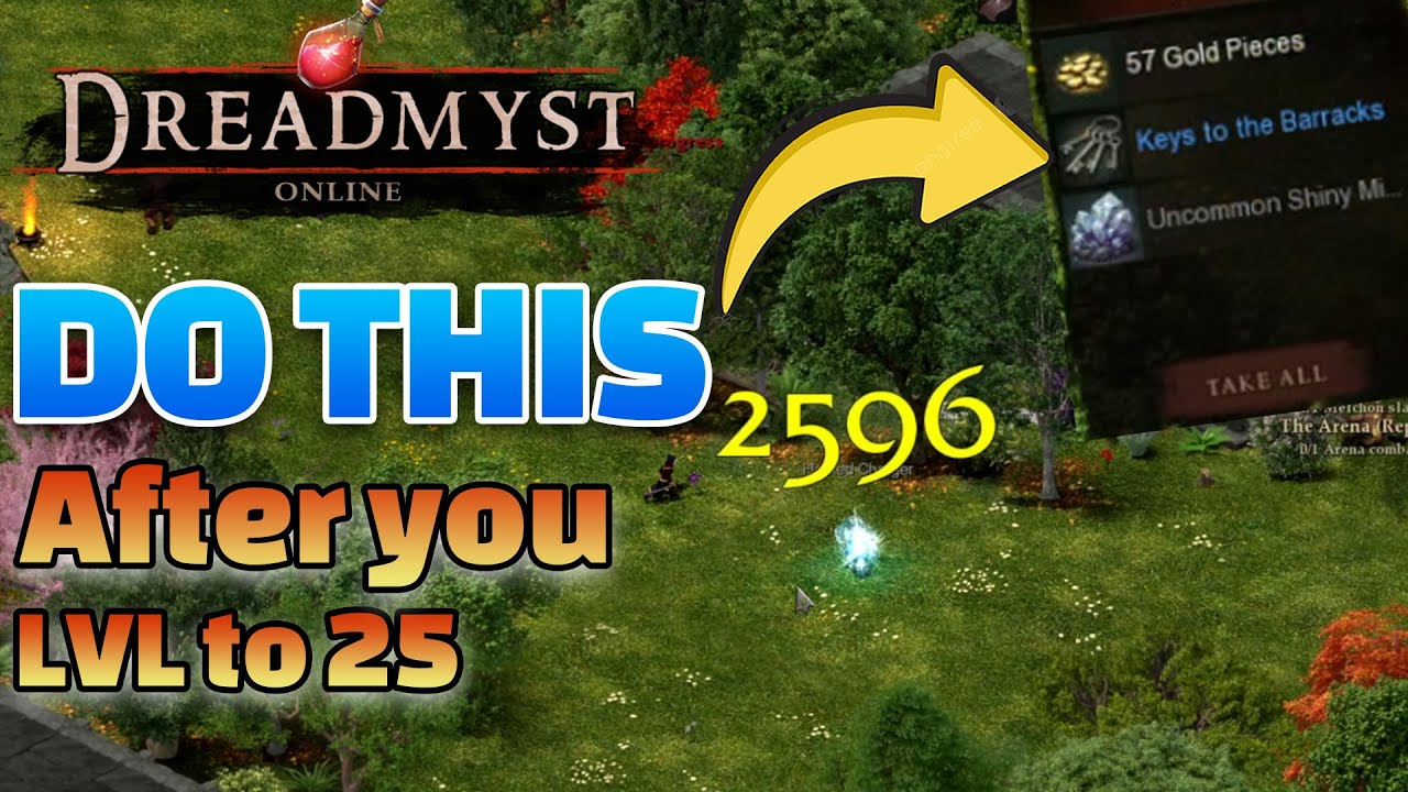 WHAT TO DO AFTER YOU LVL 25 - A GUIDE TO MAKE IT EASY - DREADMYST WITH COMMENTARY