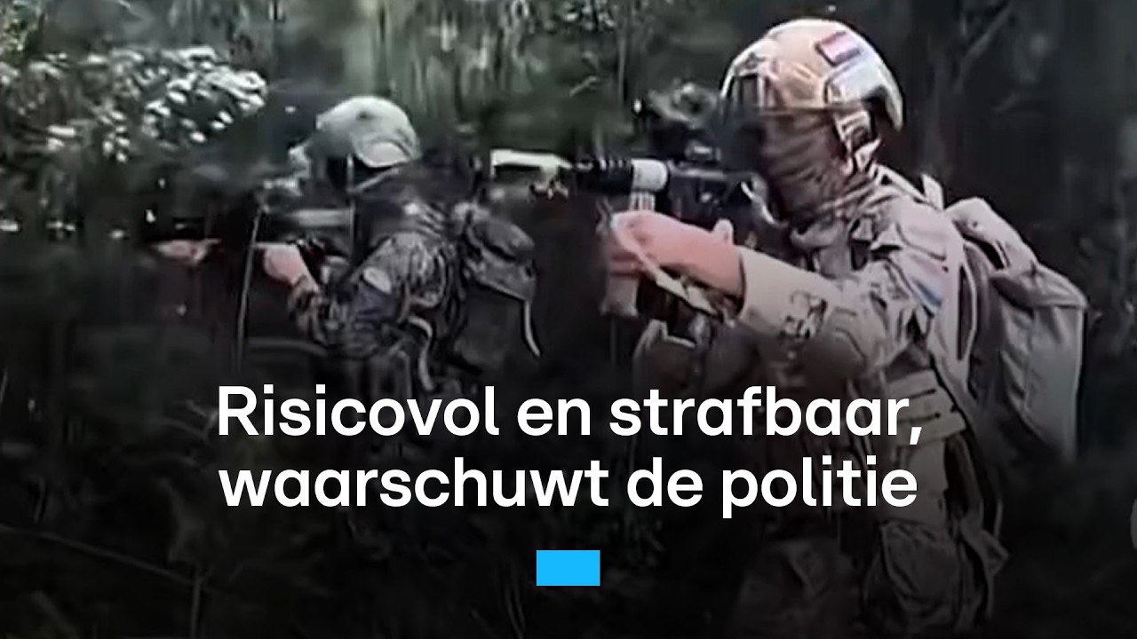 Dit zijn 'militaire jeugdgroepen' die trainen met verboden nepwapens | RTL Nieuws