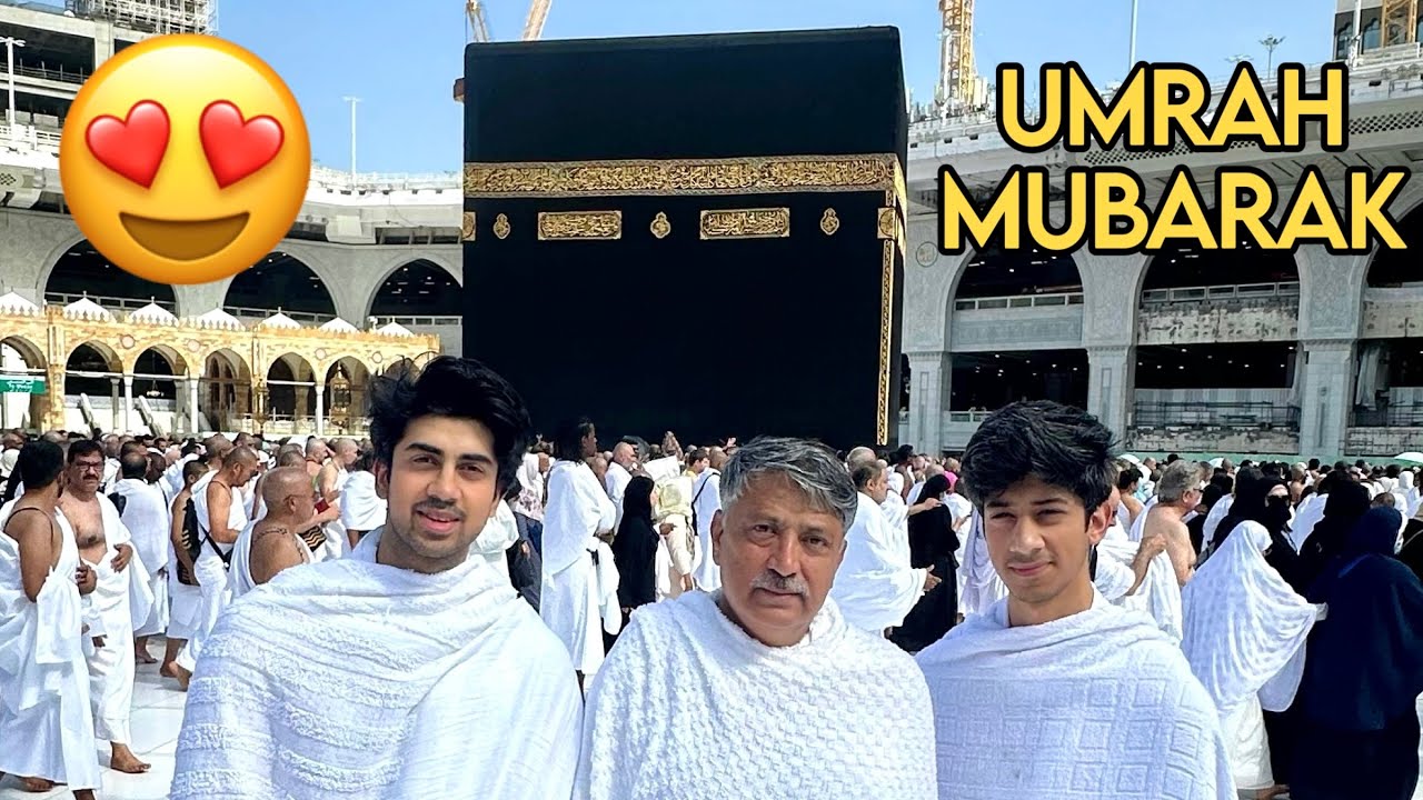 PERFORMING UMRAH WITH MY FAMILY!! 🕋