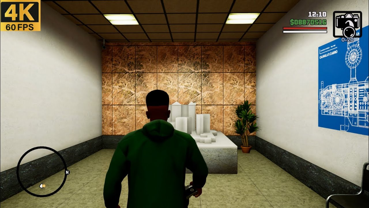 GTA San Andreas : The Definitive Edition : Architectural Espionage [4K]