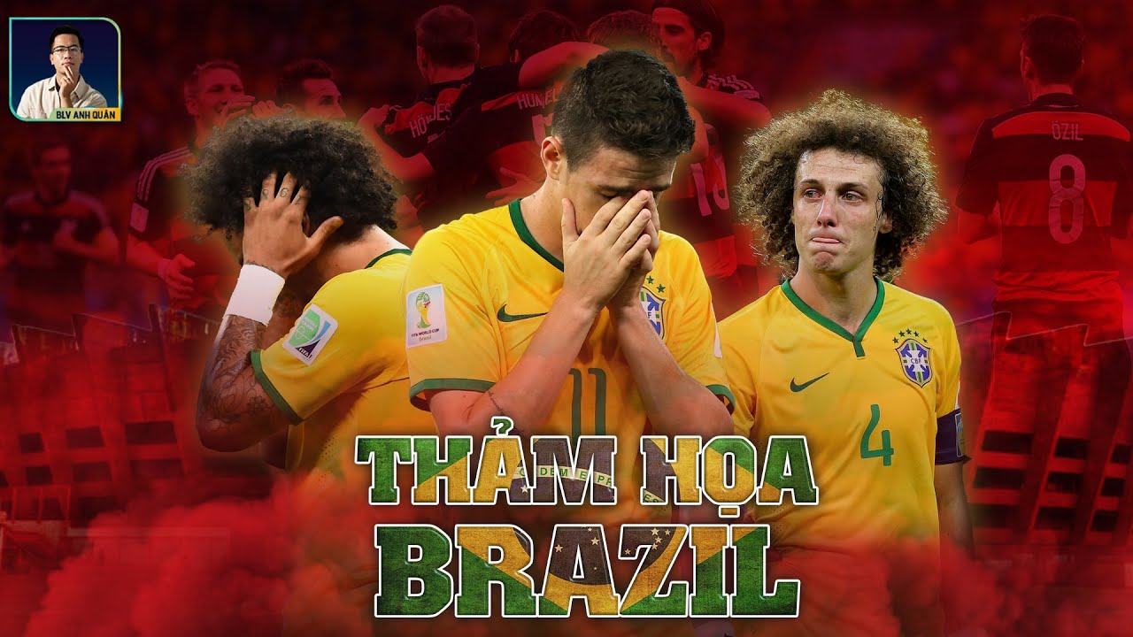 XEM BĂNG SỐ ĐẶC BIỆT | TRẬN THUA THẢM HỌA NHẤT TRONG LỊCH SỬ BÓNG ĐÁ BRAZIL