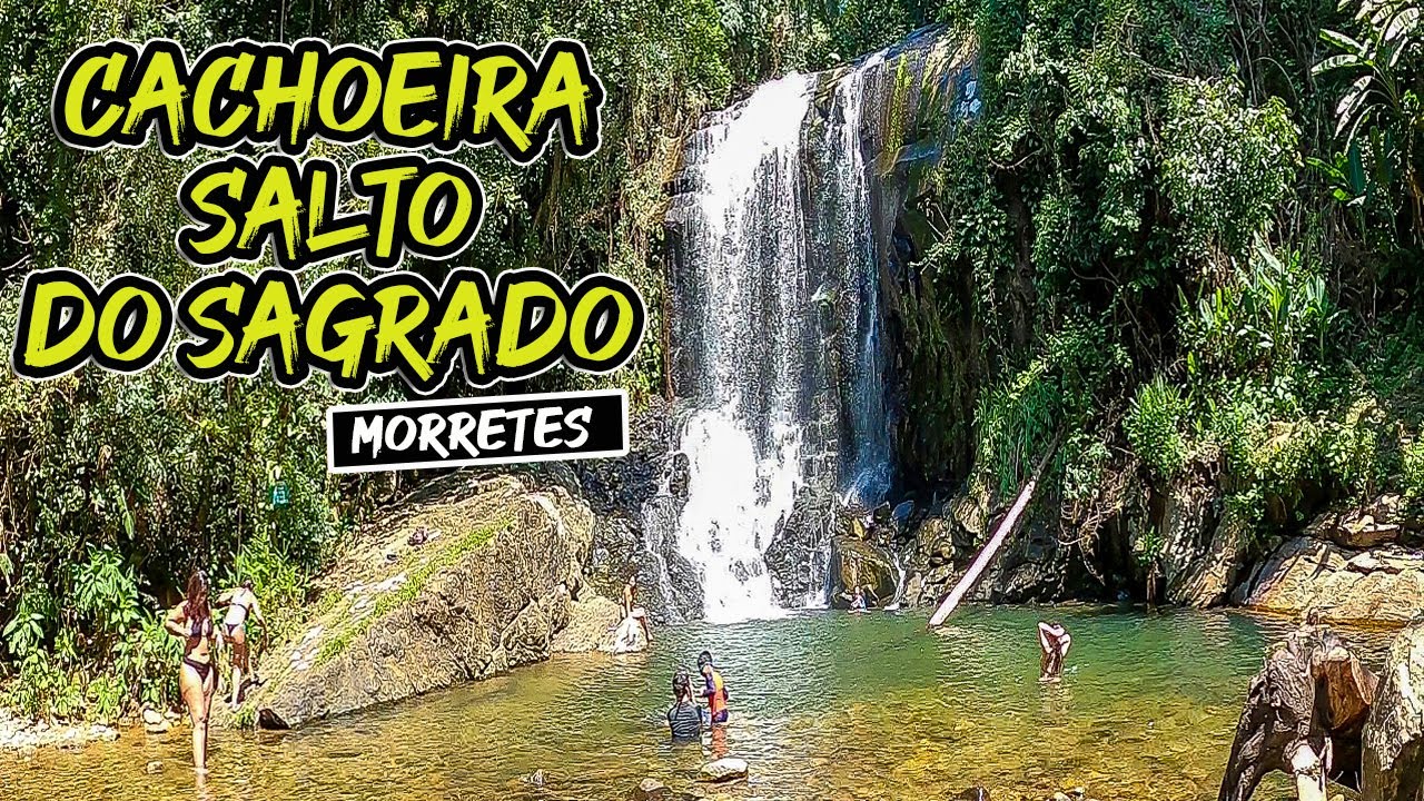 CACHOEIRA SALTO DO SAGRADO, EM MORRETES - CACHOEIRA INCRÍVEL EM MEIO A MATA ATLÂNTICA #Vlog