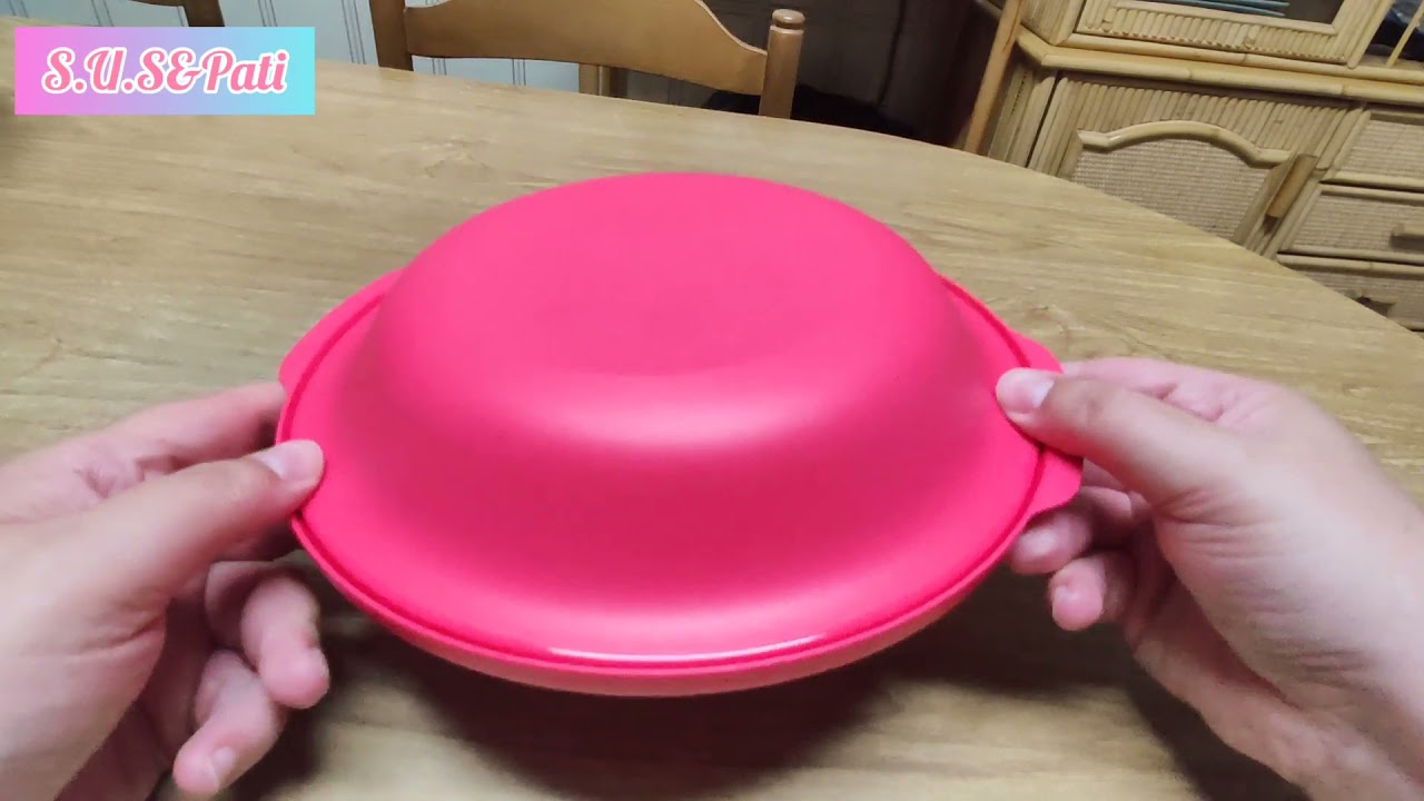 platos Aloha, cubiertos, vasos, pajitas de Tupperware