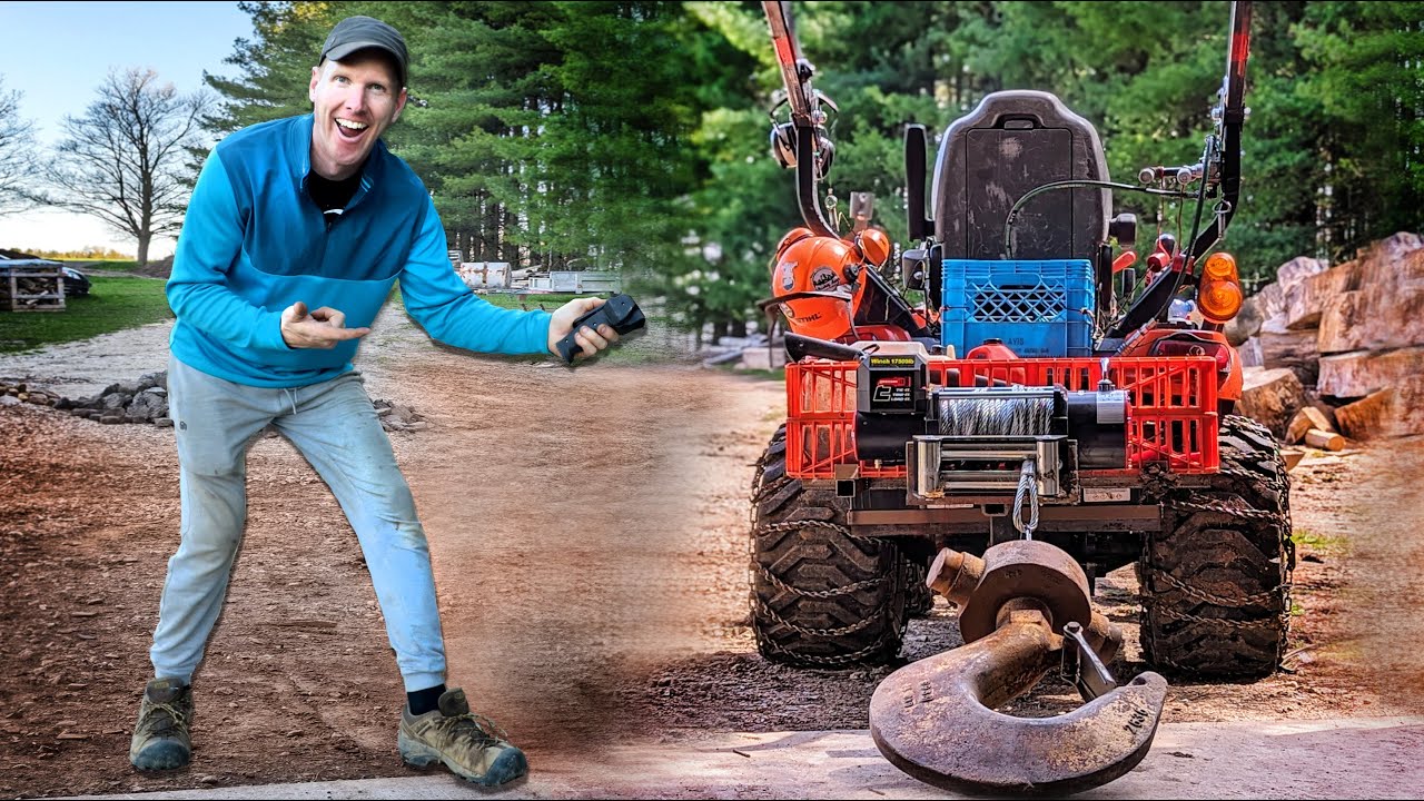 Torture Testing 17,500 lbs Winch (it broke my tractor!)