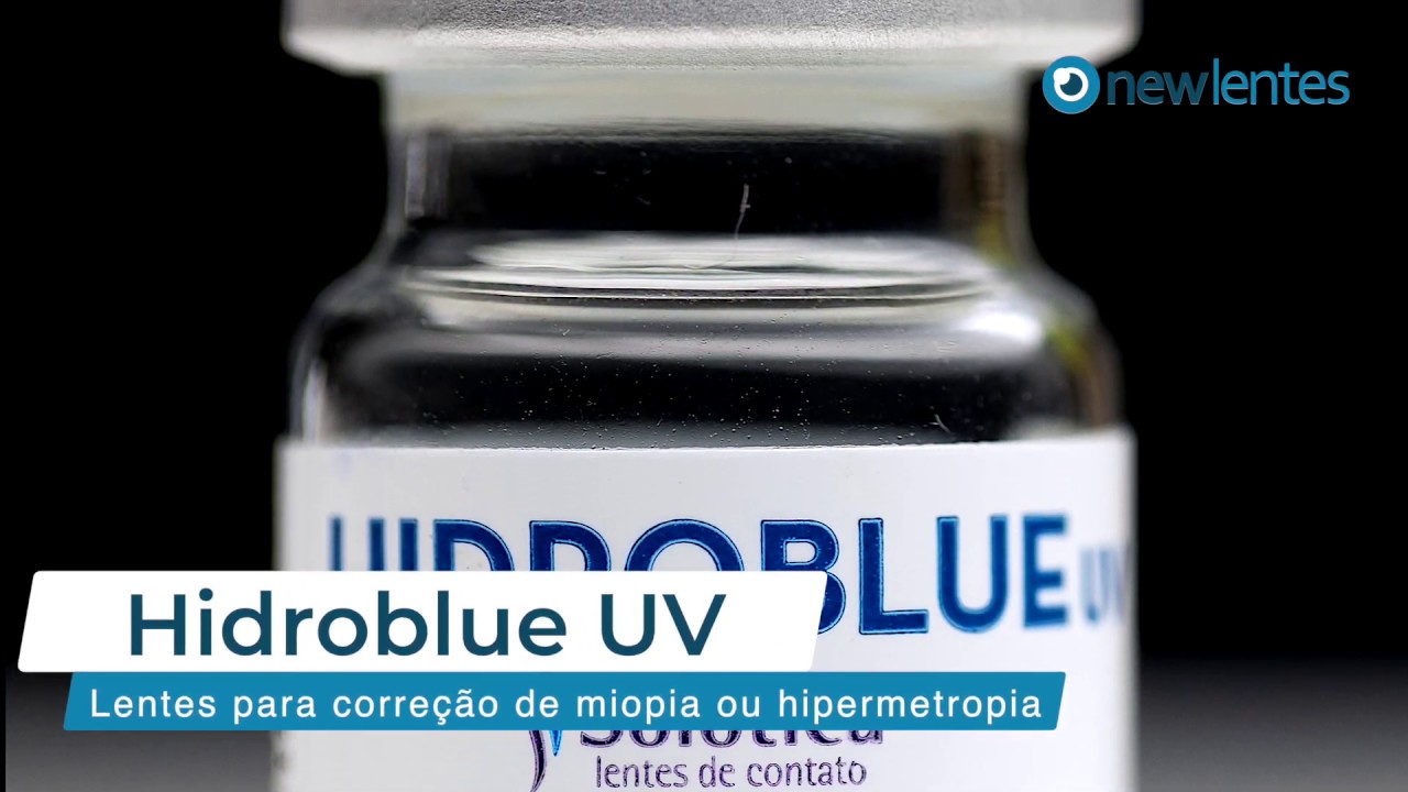 Lentes de contato Hidroblue UV