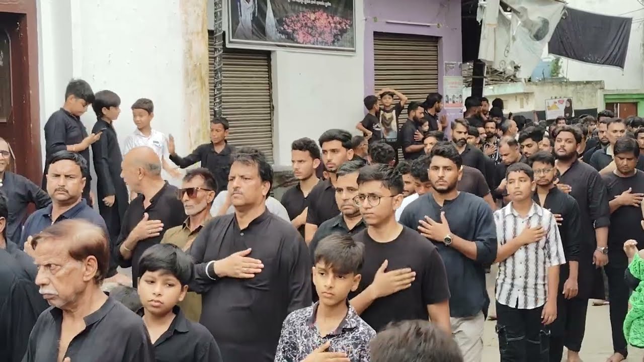 25 Muharram || Juloos e Aza || Anjuman e Haidery || Naugawan Sadat 2025