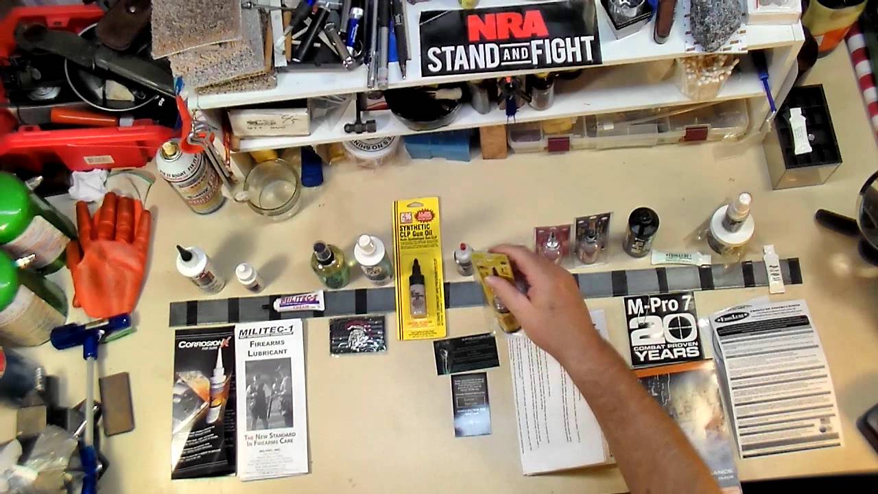 GUN LUBE CORROSION TEST 2016-2017 PART I
